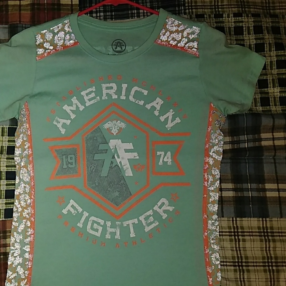 American fighter tee